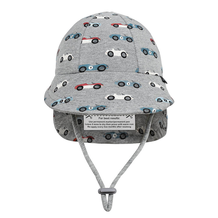LEGIONNAIRE FLAP SUN HAT - ROADSTER 0-3 mths / 37cm /XXS by BEDHEAD HATS - The Playful Collective