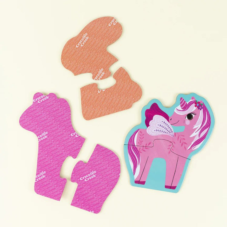 LET'S BEGIN 2 PC PUZZLE - UNICORN by CROCODILE CREEK - The Playful Collective