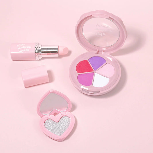 LITTLE MAKEUP LOVERS - MISS SWEETHEART PRETEND MAKEUP SET Pearl Pink by LITTLE MAKEUP LOVERS - The Playful Collective