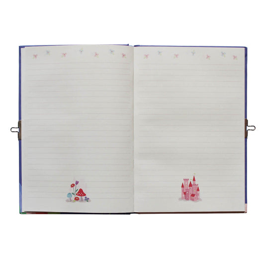LOCKABLE DIARY - UNICORN RAINBOWS by TIGER TRIBE - The Playful Collective