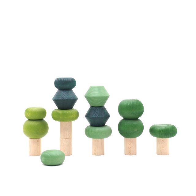 LUBULONA STACKING TREES SUMMER by LUBULONA - The Playful Collective