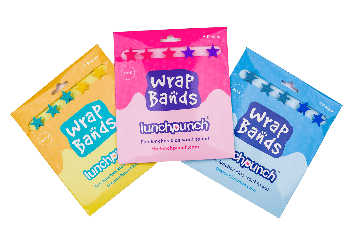 LUNCH PUNCH SILICONE WRAP BANDS - BLUE by LUNCH PUNCH - The Playful Collective
