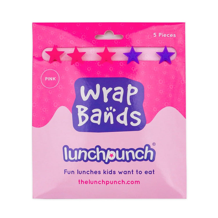 LUNCH PUNCH SILICONE WRAP BANDS - PINK by LUNCH PUNCH - The Playful Collective