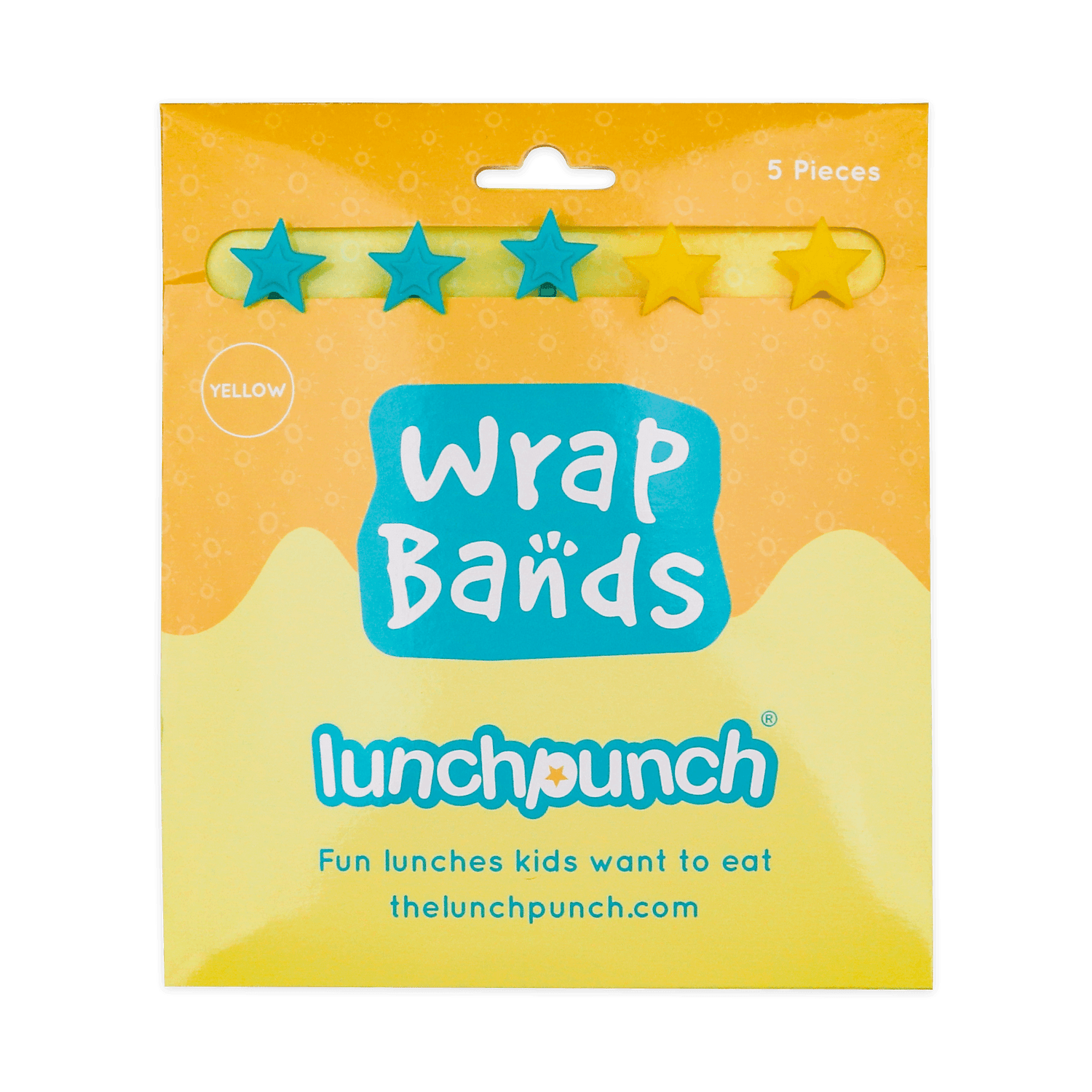 LUNCH PUNCH SILICONE WRAP BANDS - YELLOW by LUNCH PUNCH - The Playful Collective