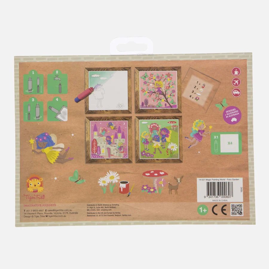 MAGIC PAINTING WORLD - FAIRY GARDEN *PRE-ORDER* by TIGER TRIBE - The Playful Collective