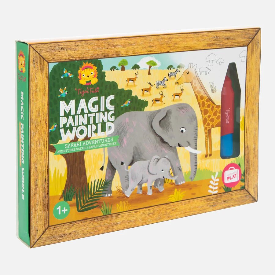 MAGIC PAINTING WORLD - SAFARI ADVENTURES by TIGER TRIBE - The Playful Collective