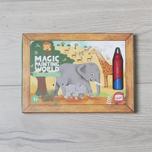 MAGIC PAINTING WORLD - SAFARI ADVENTURES by TIGER TRIBE - The Playful Collective