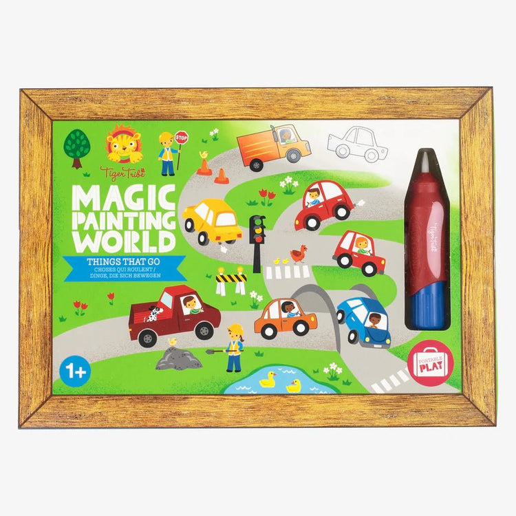 MAGIC PAINTING WORLD - THINGS THAT GO *PRE-ORDER* by TIGER TRIBE - The Playful Collective