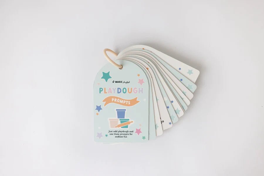 MAGIC PLAYBOOK | PLAYDOUGH PROMPT CARDS by MAGIC PLAYBOOK - The Playful Collective