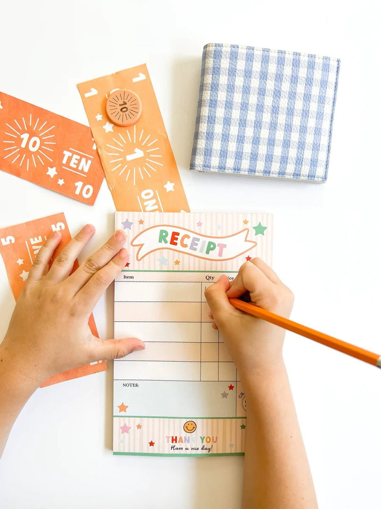 MAGIC PLAYBOOK | PRETEND PLAY RECEIPT NOTEPAD by MAGIC PLAYBOOK - The Playful Collective