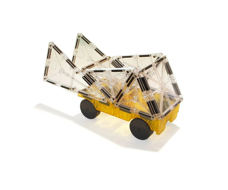 MAGNA-TILES | CARS 2 PIECE EXPANSION SET - GREEN & YELLOW *COMING SOON* by MAGNA-TILES - The Playful Collective