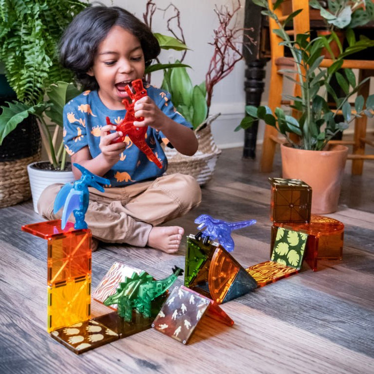MAGNA-TILES | DINO WORLD - 40 PIECE SET *COMING SOON* by MAGNA-TILES - The Playful Collective