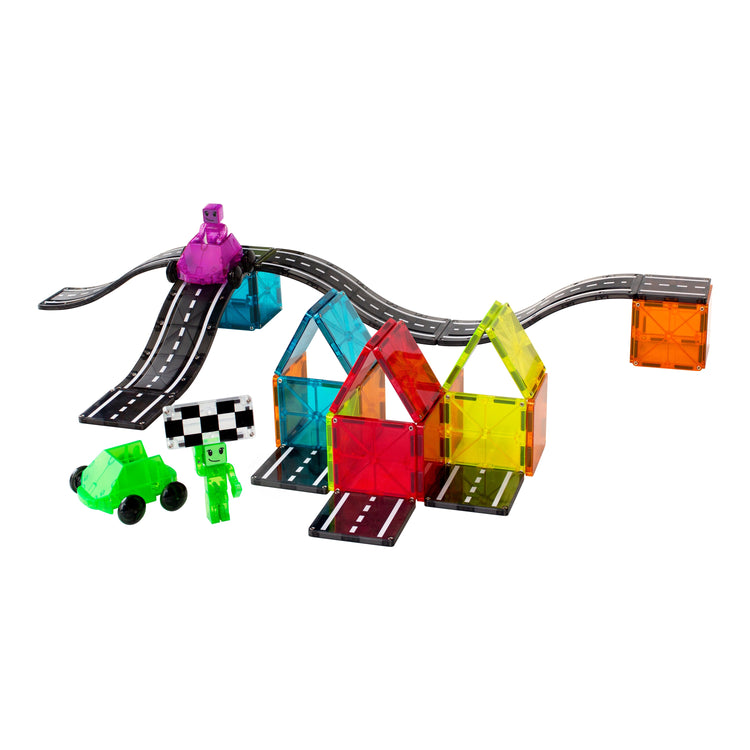MAGNA-TILES | DOWNHILL DUO - 40 PIECE SET by MAGNA-TILES - The Playful Collective
