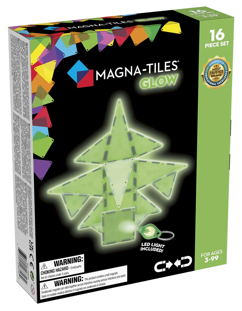 MAGNA-TILES | GLOW - 16 PIECE SET *COMING SOON* by MAGNA-TILES - The Playful Collective