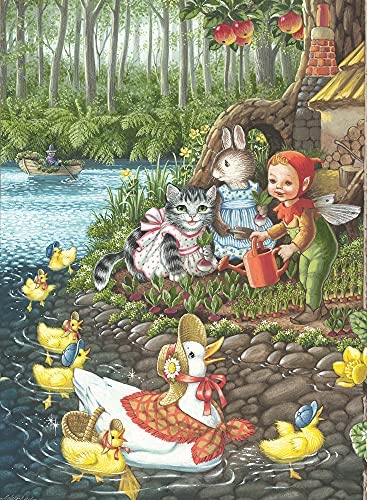 MARTHA B. RABBIT - DAPHNE THE FORGETFUL DUCK Hardback by SHIRLEY BARBER - The Playful Collective