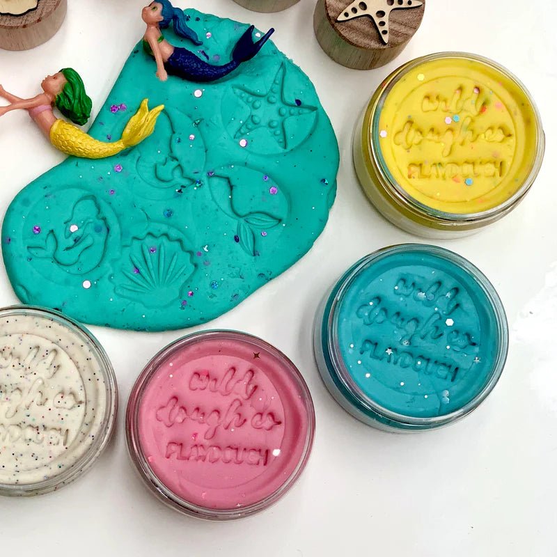 MERMAID MINT PLAYDOUGH by WILD DOUGH CO - The Playful Collective