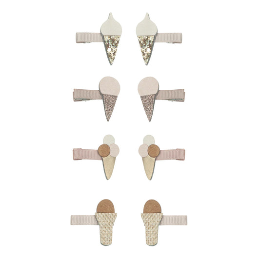 MIMI & LULA | ICE-CREAM MINI HAIR CLIPS - BY THE SEASIDE *PRE-ORDER* by MIMI & LULA - The Playful Collective