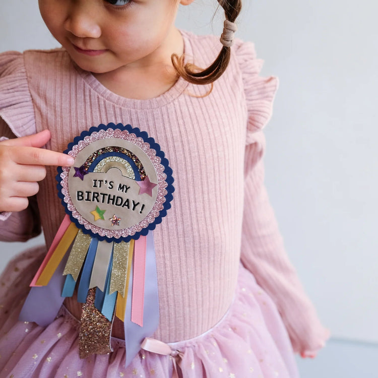 MIMI & LULA | IT'S MY BIRTHDAY ROSETTE - SPACE UNICORN *PRE-ORDER* by MIMI & LULA - The Playful Collective