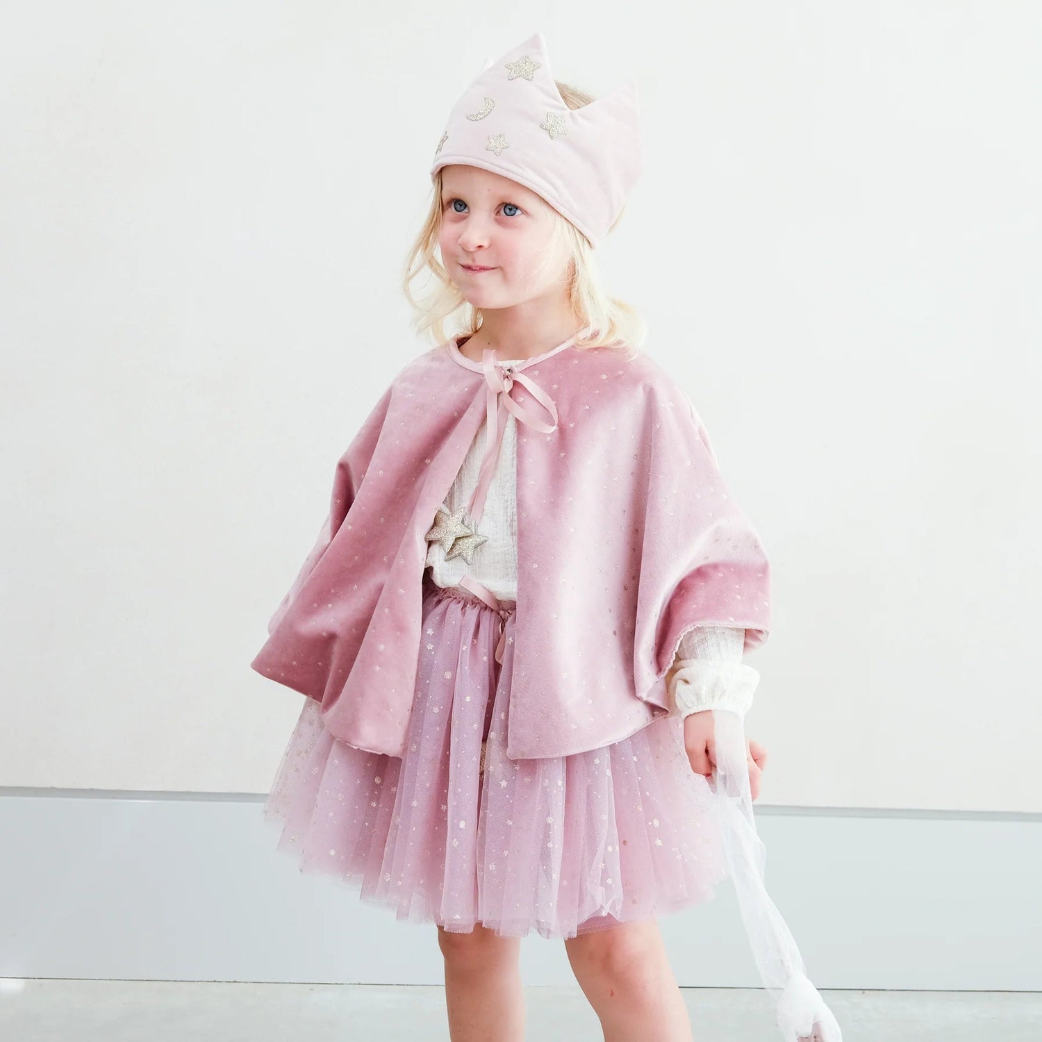 MIMI & LULA | LUXE PRINCESS STARS AND MOON VELVET CROWN *PRE-ORDER* by MIMI & LULA - The Playful Collective