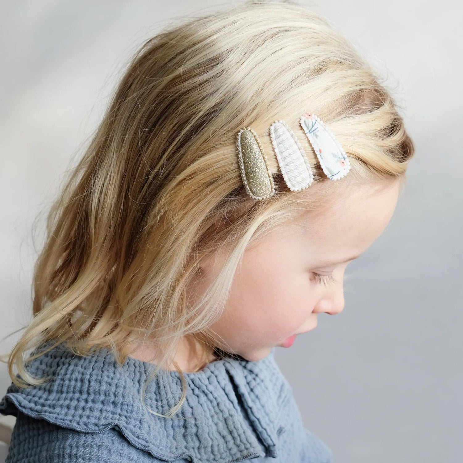 MINI FLORAL MABEL CLIC CLAC HAIR CLIPS by MIMI & LULA - The Playful Collective