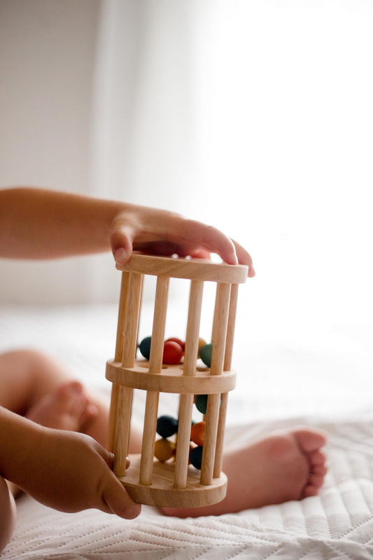 MINI WOODEN RAINMAKER by QTOYS - The Playful Collective