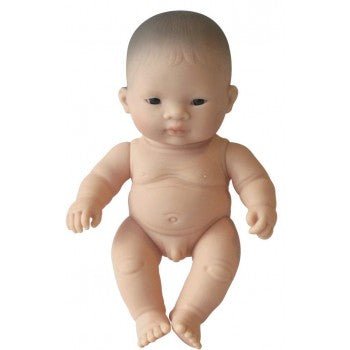 MINILAND EDUCATIONAL DOLLS | ANATOMICALLY CORRECT BABY DOLL | ASIAN BOY, 21CM by MINILAND EDUCATIONAL DOLLS - The Playful Collective