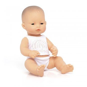 MINILAND EDUCATIONAL DOLLS | ANATOMICALLY CORRECT BABY DOLL | ASIAN BOY 32CM by MINILAND EDUCATIONAL DOLLS - The Playful Collective