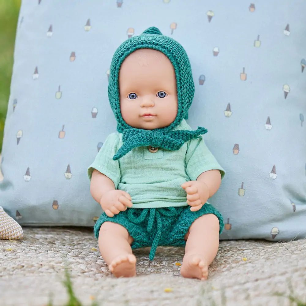 MINILAND EDUCATIONAL DOLLS | ANATOMICALLY CORRECT BABY DOLL | CAUCASIAN BOY 32CM by MINILAND EDUCATIONAL DOLLS - The Playful Collective