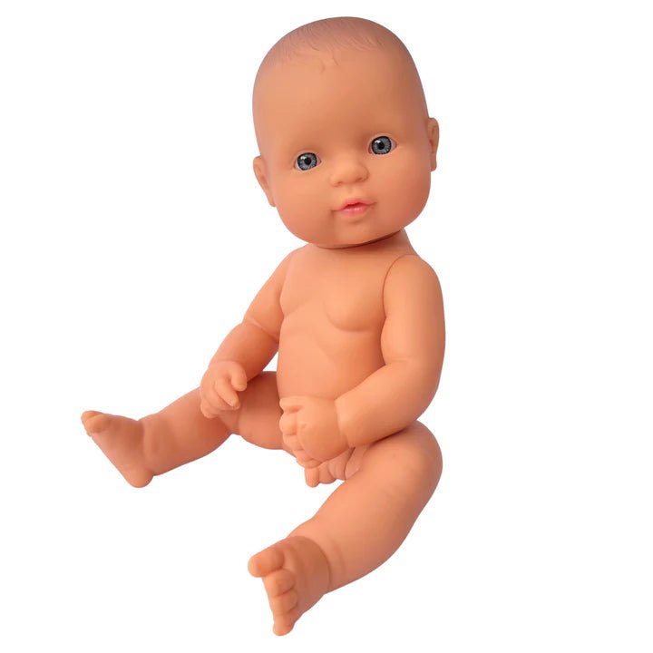 MINILAND EDUCATIONAL DOLLS | ANATOMICALLY CORRECT BABY DOLL | CAUCASIAN BOY 32CM by MINILAND EDUCATIONAL DOLLS - The Playful Collective