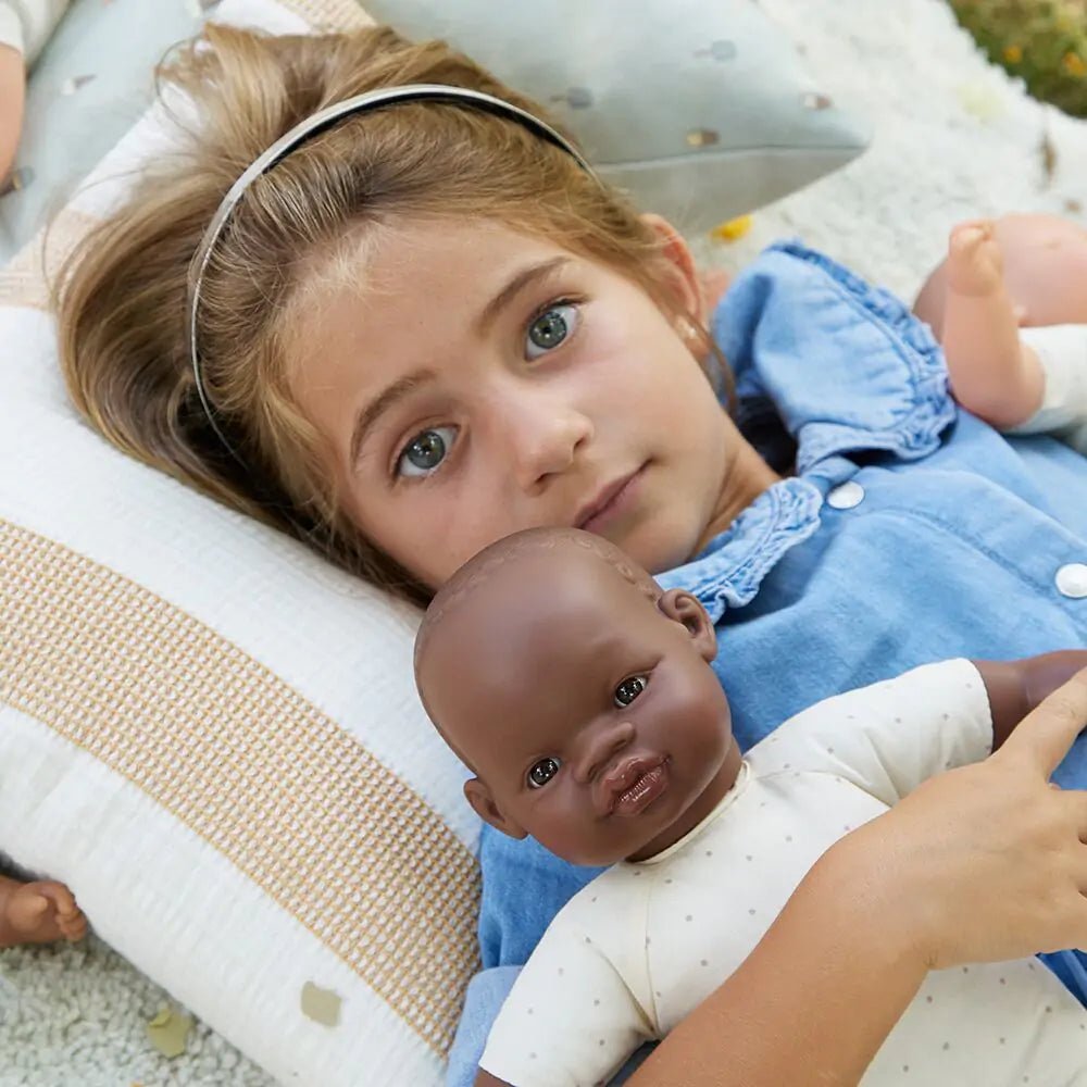 Miniland Educational Dolls 32cm Soft Bodied Doll African by Miniland Educational Dolls The Playful Collective