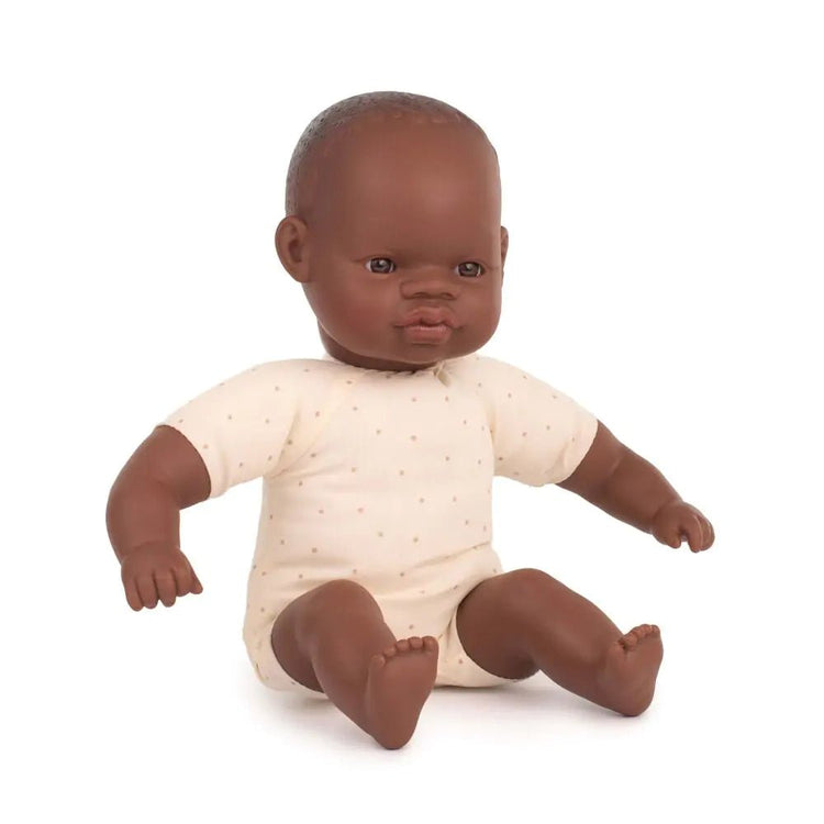 MINILAND EDUCATIONAL DOLLS | SOFT-BODIED DOLL | AFRICAN 32CM by MINILAND EDUCATIONAL DOLLS - The Playful Collective