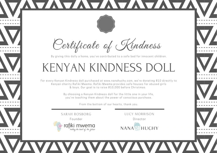 MISS JESSIE-JADE THE KENYAN KINDNESS DOLL by NANA HUCHY - The Playful Collective