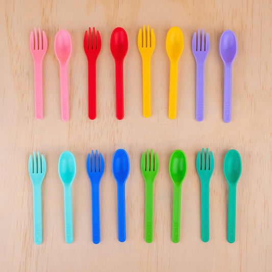 MONTIICO OUT & ABOUT CUTLERY SET Blueberry by MONTIICO - The Playful Collective