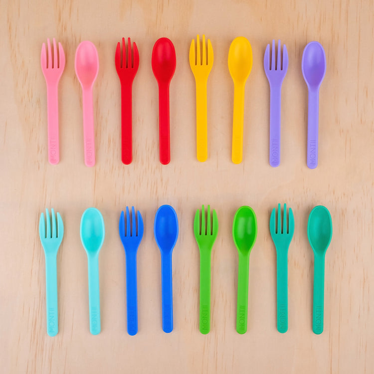 MONTIICO OUT & ABOUT CUTLERY SET Blueberry by MONTIICO - The Playful Collective