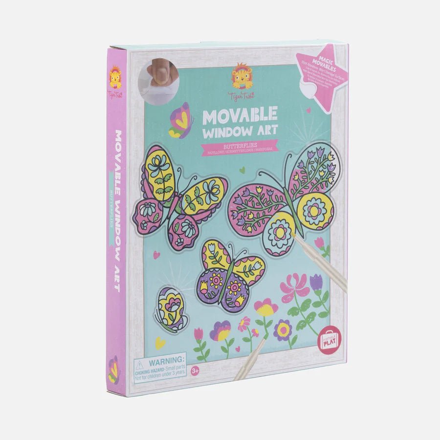 MOVEABLE WINDOW ART - BUTTERFLIES *PRE-ORDER* by TIGER TRIBE - The Playful Collective