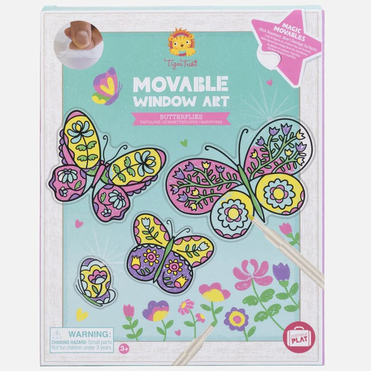 MOVEABLE WINDOW ART - BUTTERFLIES *PRE-ORDER* by TIGER TRIBE - The Playful Collective