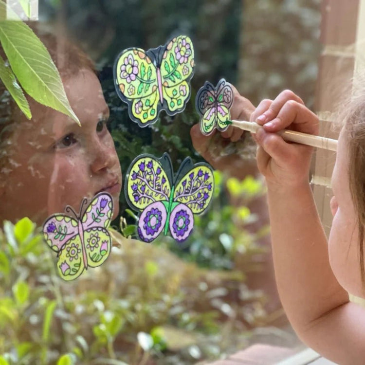 MOVEABLE WINDOW ART - BUTTERFLIES *PRE-ORDER* by TIGER TRIBE - The Playful Collective