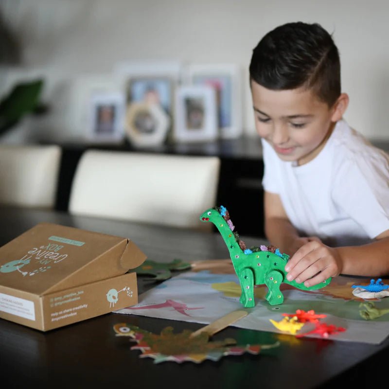 MY CREATIVE BOX | DINOSAURS MINI CREATIVE KIT by MY CREATIVE BOX - The Playful Collective