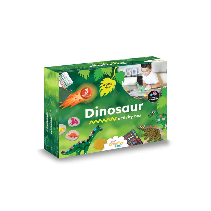 MY CREATIVE BOX | DINOSAURS MINI CREATIVE KIT by MY CREATIVE BOX - The Playful Collective