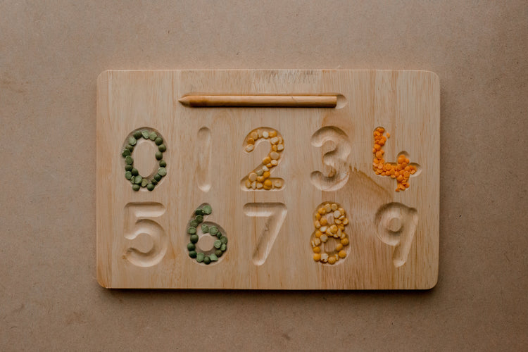 NUMBER TRACING BOARD by QTOYS - The Playful Collective