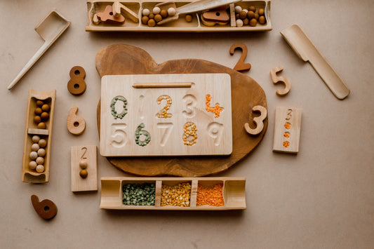 NUMBER TRACING BOARD by QTOYS - The Playful Collective