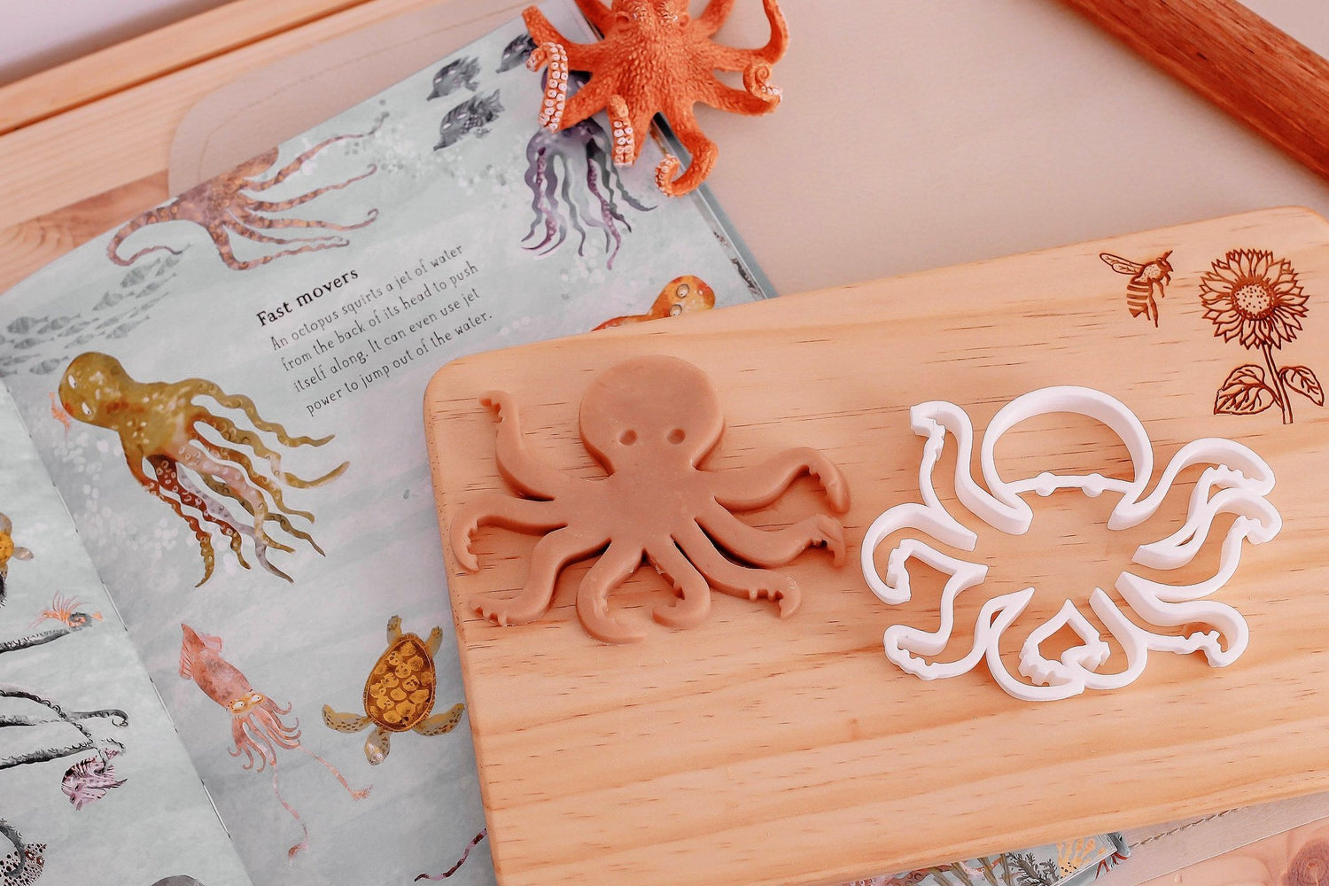 OCTOPUS BIO CUTTER by BEADIE BUG PLAY - The Playful Collective