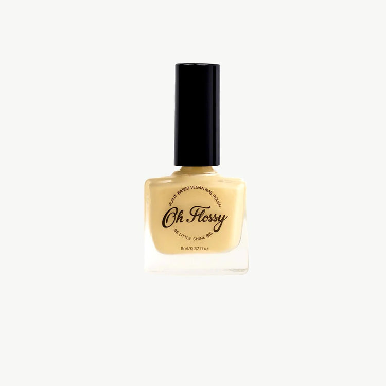 OH FLOSSY | NAIL POLISH CHEERFUL - PASTEL YELLOW by OH FLOSSY - The Playful Collective
