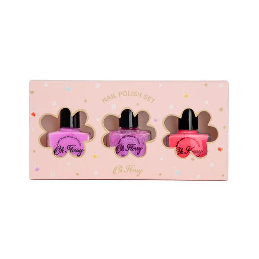 OH FLOSSY PINK PAMPER NAIL POLISH SET *PRE-ORDER* by OH FLOSSY - The Playful Collective