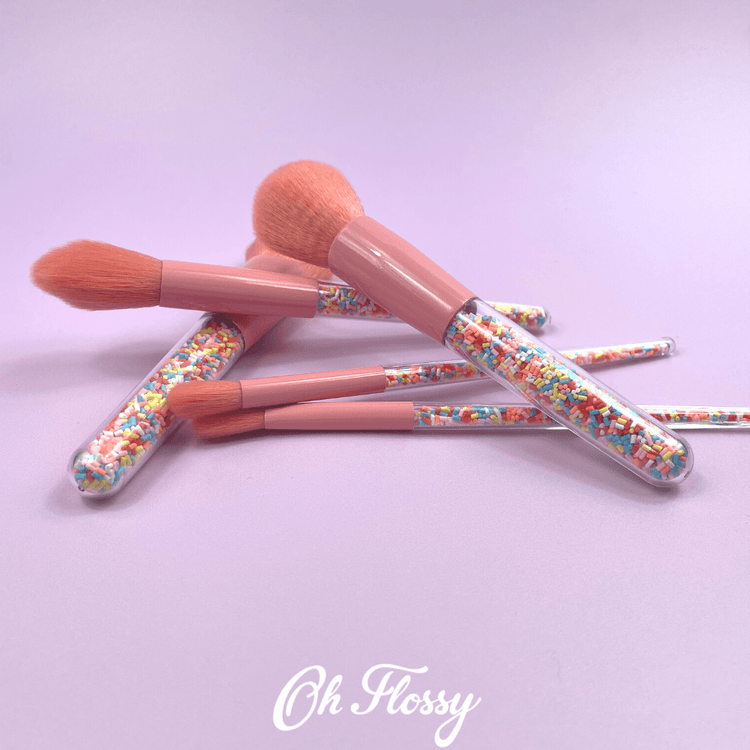 OH FLOSSY SPRINKLE MAKEUP BRUSH SET by OH FLOSSY - The Playful Collective