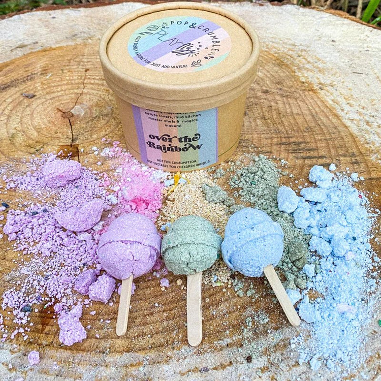 OVER THE RAINBOW POP & CRUMBLE PLAYFIZZ - CUP by WILD MOUNTAIN CHILD - The Playful Collective