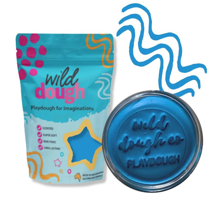 PACIFIC BLUE PLAYDOUGH by WILD DOUGH CO - The Playful Collective