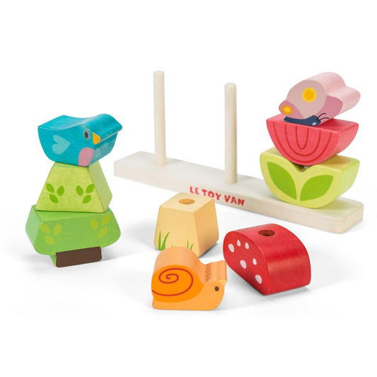 PETILOU MY STACKING GARDEN by LE TOY VAN - The Playful Collective