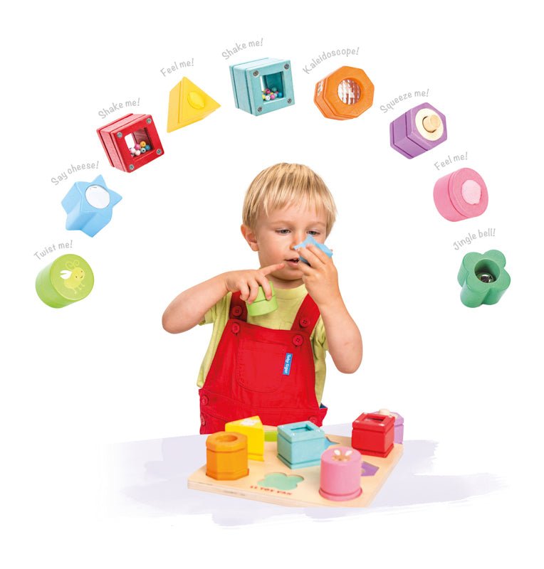 PETILOU SENSORY SHAPES by LE TOY VAN - The Playful Collective
