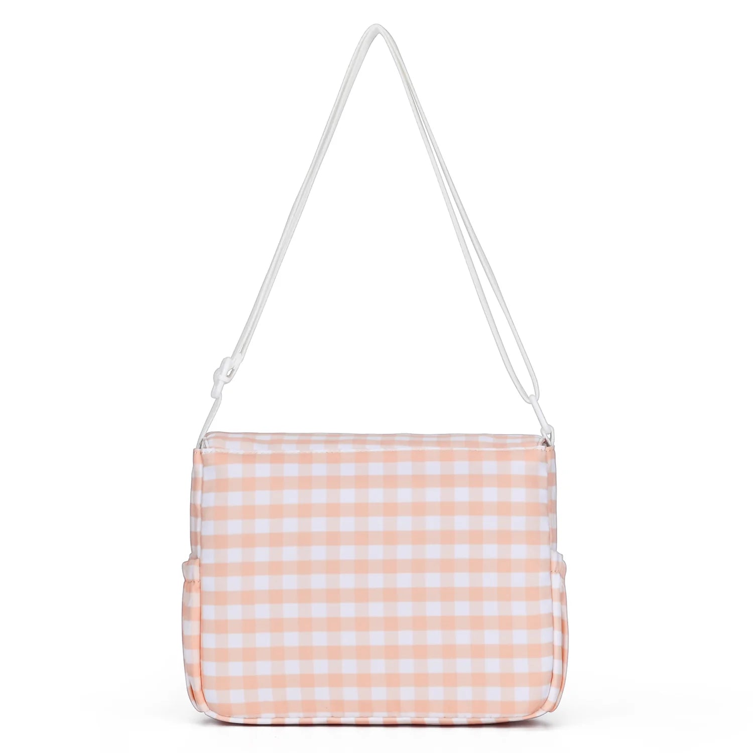 Pink Gingham Doll Nappy Bag by By Birdie The Playful Collective